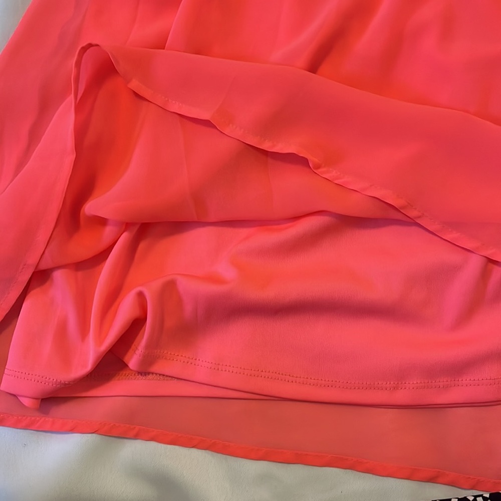 Gianni Bini juniors Pink halter dress - Picture 3 of 5